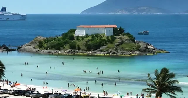 Praia do Forte em Cabo Frio