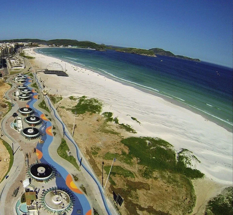Quiosques e Restaurantes na Praia